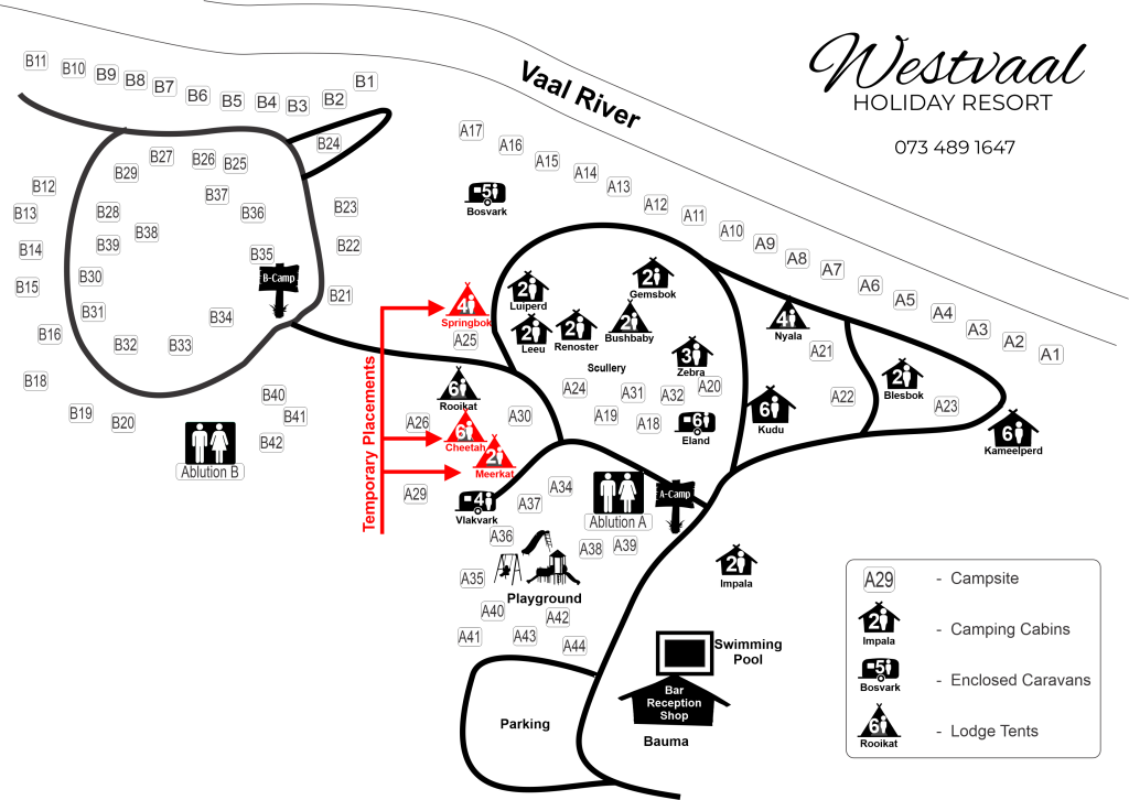 resort-layout-map-westvaal-holiday-resort
